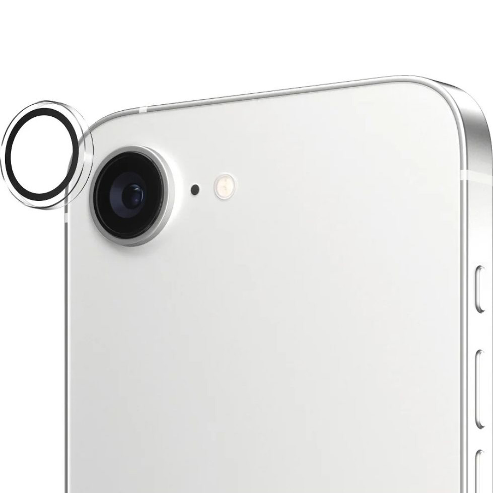 Szkło hartowane na aparat z aplikatorem PanzerGlass Hoops do Apple iPhone 16e, przezroczyste